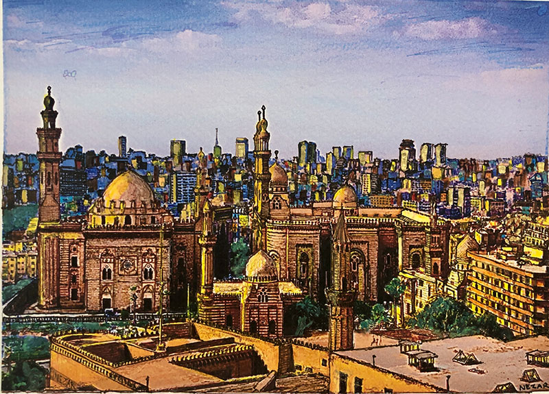 Old Cairo Skyline
